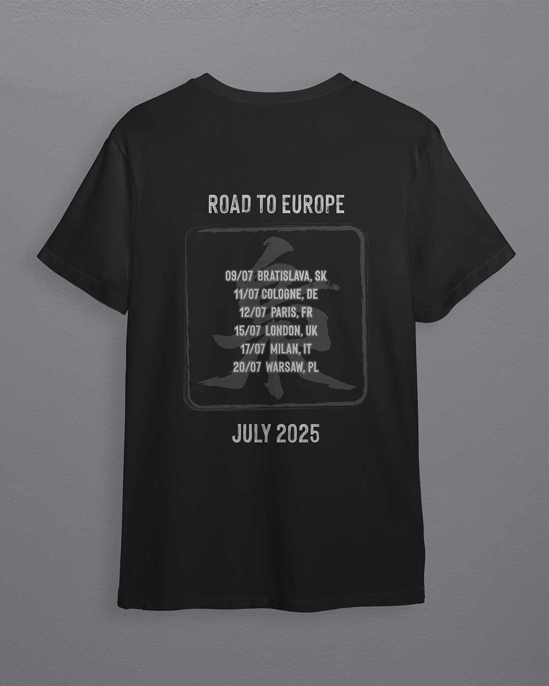 BAKEMONO - Fukuro Europe Tour 2025 T-shirt
