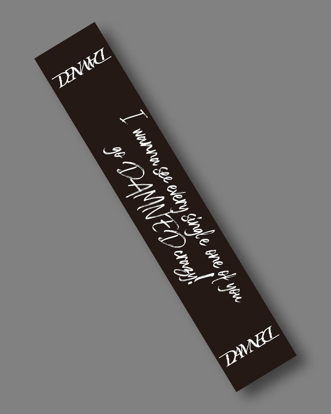 JUKAI - DAMNED Europe Tour 2025 - Towel