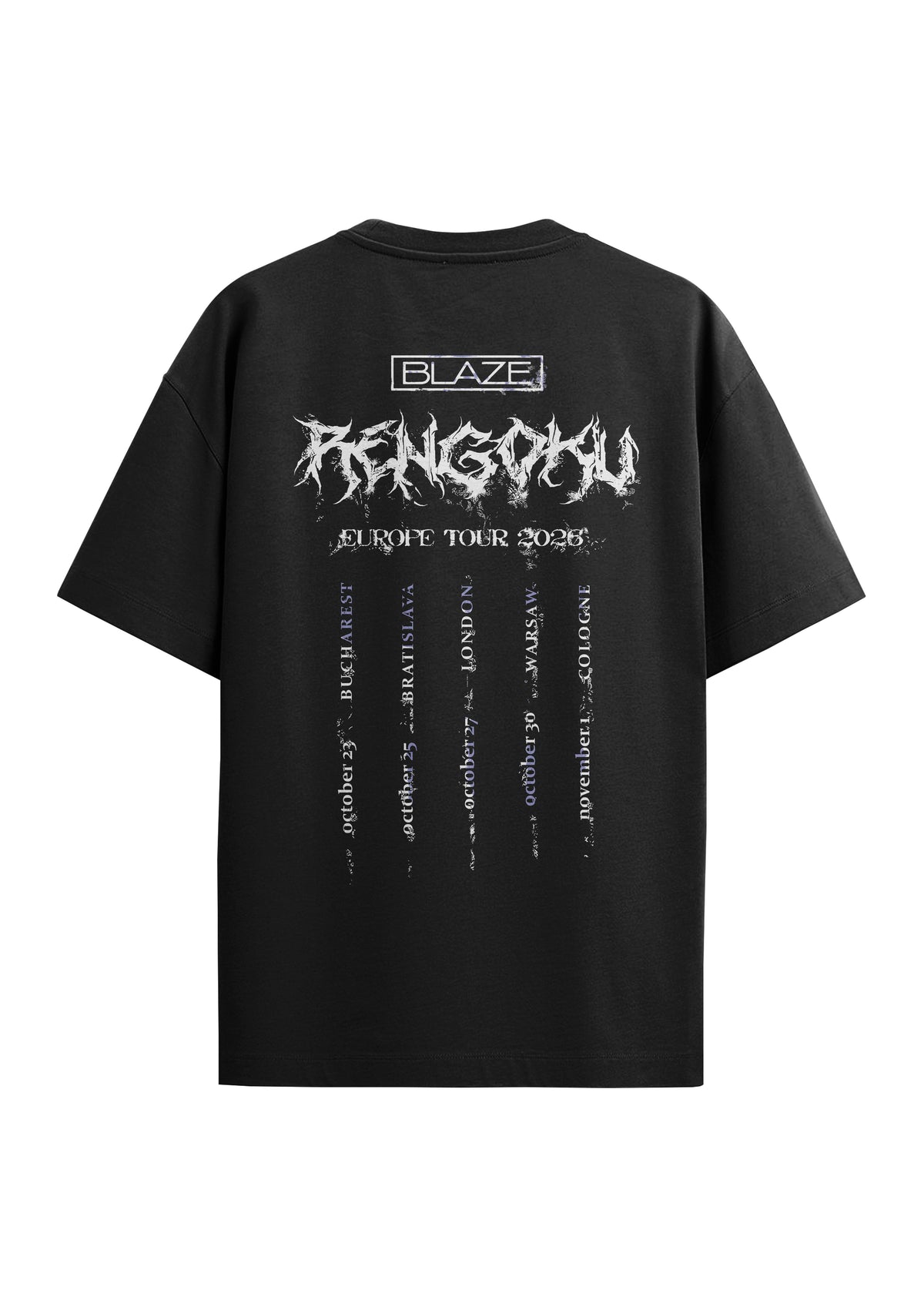 RENGOKU - BLAZE Europe Tour 2026 // T-shirt A